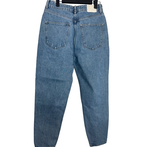 2/$30 ZARA Size 4 High-Waisted Blue Denim Jeans - Picture 8 of 14
